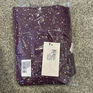 Kickee Toddler Blanket - Wine Grapes Shooting Stars